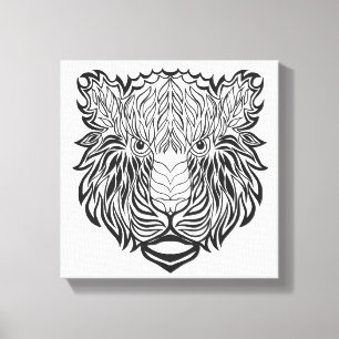 Stijlkop 6 canvas afdruk