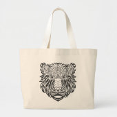 Stijlkop Grote Tote Bag (Voorkant)