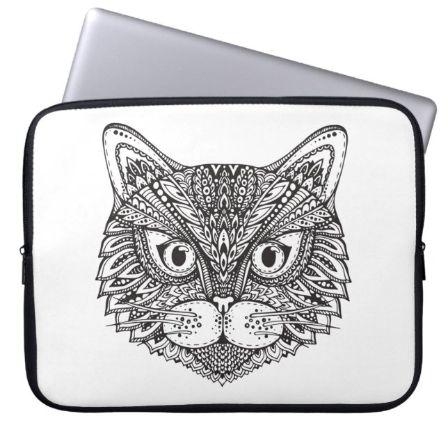 Stijlkop Laptop Sleeve (Voorkant)