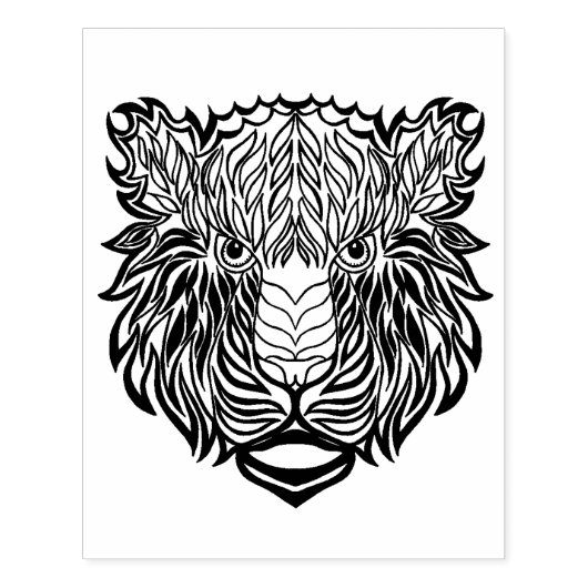 Stijlkop Rubberstempel (Afrduk)