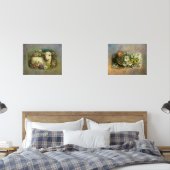 Stijllamp en Bloemmand Mooi Muurkunst Sets (Slaapkamer)