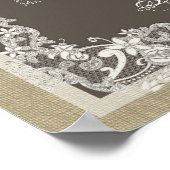  stijlletterzetdiagram poster (Hoek)