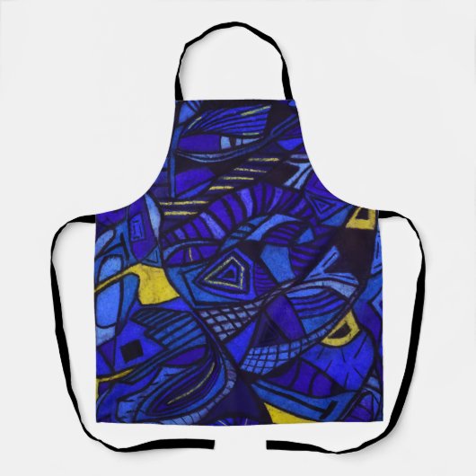 Stijllijst/Art Apron Schort (Voorkant)
