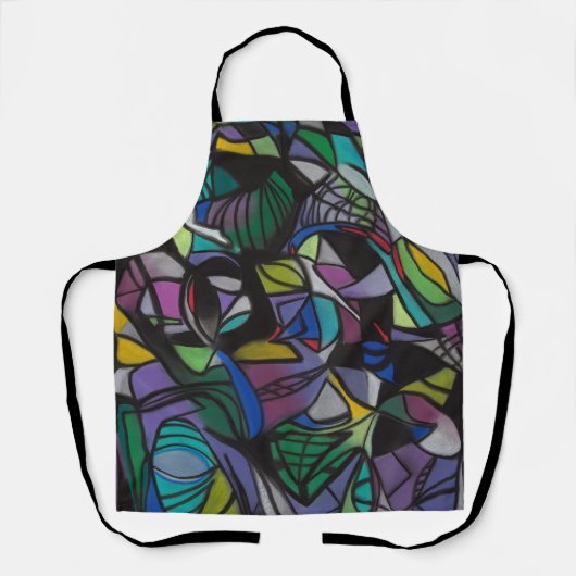 Stijllijst/Art Apron Schort (Voorkant)