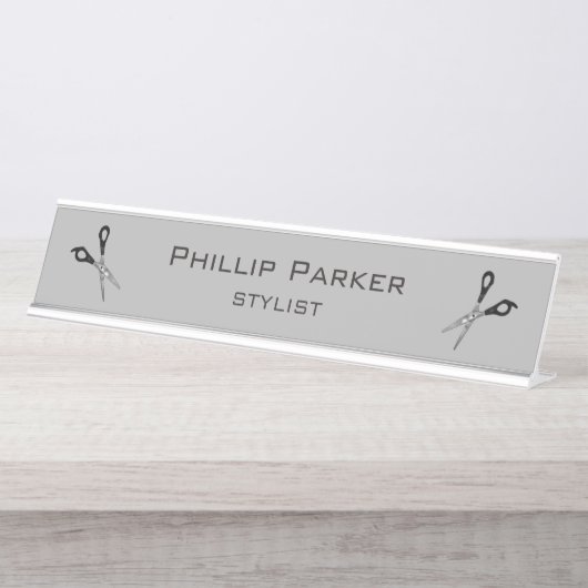 Stijllijst Bureau Naambordje (Voorkant)