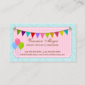 Stijllijst en ontwerp van gebeurtenissen visitekaartje (Achterkant)