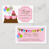 Stijllijst en ontwerp van gebeurtenissen visitekaartje (Voorkant / Achterkant)