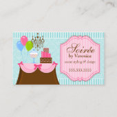 Stijllijst en ontwerp van gebeurtenissen visitekaartje (Voorkant)