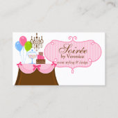 Stijllijst en ontwerp van gebeurtenissen visitekaartje (Voorkant)