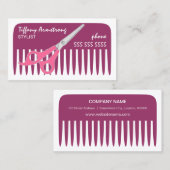 Stijllijst/hairdresse Visitekaartje (Voorkant / Achterkant)