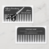 Stijllijst/hairdresser Visitekaartje (Voorkant / Achterkant)