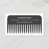 Stijllijst/hairdresser Visitekaartje (Achterkant)