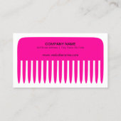 Stijllijst/hairdresser Visitekaartje (Achterkant)