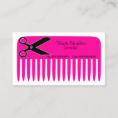 Stijllijst/hairdresser Visitekaartje (Voorkant)