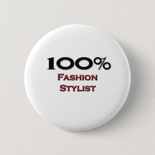 Stijllijst met 100 procent Mode Ronde Button 5,7 Cm (Voorkant)