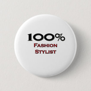 Stijllijst met 100 procent Mode Ronde Button 5,7 Cm
