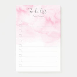Stijllijst, Modern, Meisje, Waterverf, om lijst te Post-it® Notes