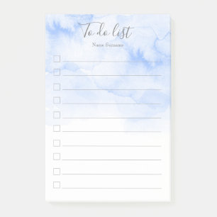 Stijllijst, Modern, Meisje, Waterverf, om lijst te Post-it® Notes