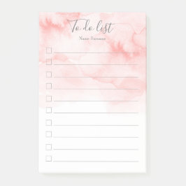 Stijllijst, Modern, Meisje, Waterverf, om lijst te Post-it® Notes