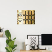 Stijllijst van de schoonheidssalon van de Maand we Poster (Thuiskantoor)