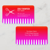 Stijllijst voor heldervet visitekaartje (Voorkant / Achterkant)