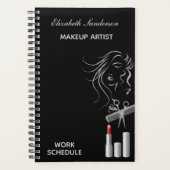 Stijllijst zwarte grijze makreel planner (Voorkant)