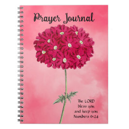  stijlmagenta Hydrangea Prayer Journal Notitieboek