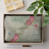 stijlmasker, bloemen, tijd thee tissuepapier (Geschenk)