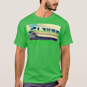  stijlmonorail ontwerp t-shirt