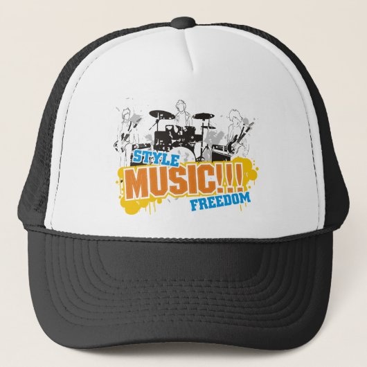 Stijlmuziekvrijheid Trucker Pet (Voorkant)