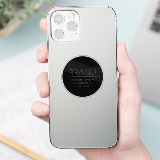 Stijlnaam of andere tekst sticker (Telefoon)