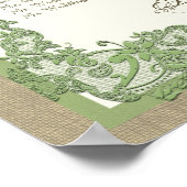  stijlontwerp groen poster (Hoek)