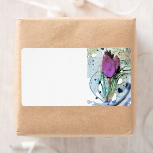 Stijlontwerp verzendadreslabel etiket (Insitu)