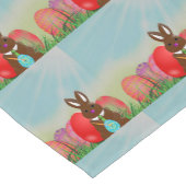  stijlpaasbundel- en eicentabel korte tafelloper (Hoek)