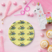 stijlpaasbundel papieren bordje (Feest)