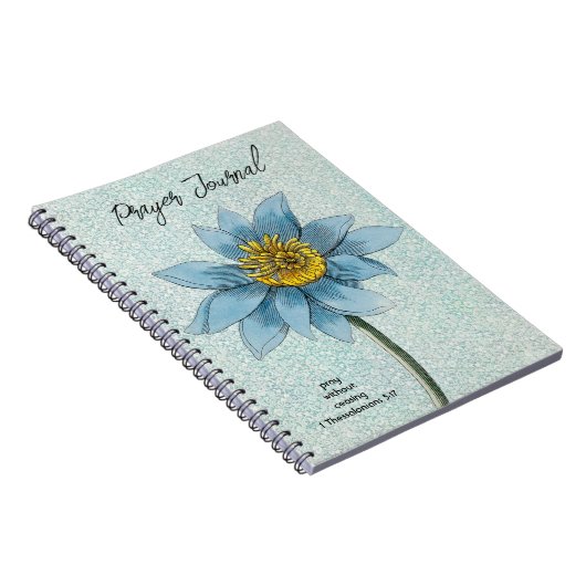  stijlpagina Blauwe ventilator Notitieboek (Rechterzijde)