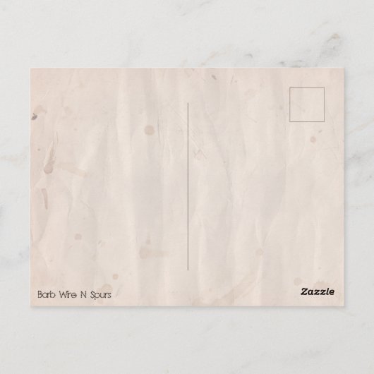  stijlpagina Poplar Tree Post Card Briefkaart (Achterkant)