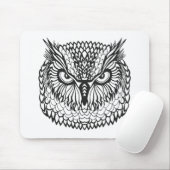 Stijlpalend hoofd muismat (Met muis)