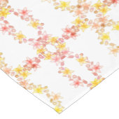  stijlpap roze Floral Table Runner Korte Tafelloper (Hoek)