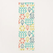  stijlpastel yogamat (Voorkant)