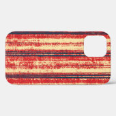  stijlpatriottische stripe telefoontas Case-Mate iPhone case (Achterkant (horizontaal))