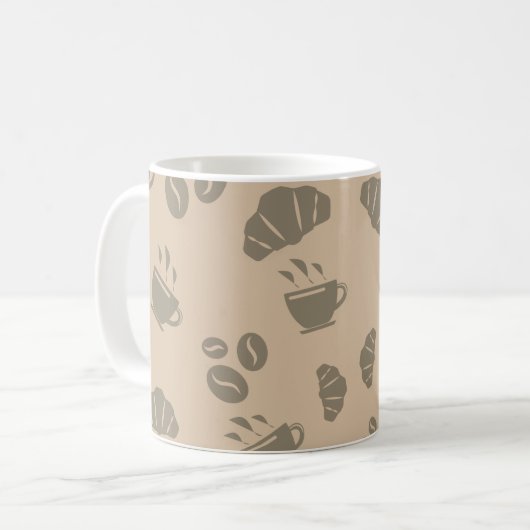 Stijlpatroon Koffiewinkel Koffiemok (Voorkant links)