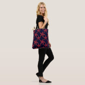 Stijlpatroon Starfish Zentangle Tote Bag (Op model)