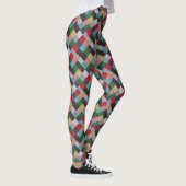  stijlpatroon van kleurrijk lucifer leggings (Rechts)