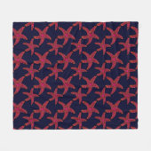 Stijlpatroon voor Starfish Fleece Deken (Voorkant (Horizontaal))