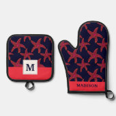 Stijlpatroon voor Starfish Ovenwant & Pannenlap Set (Voorkant)