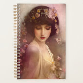 stijlportret van mooie Florale vrouw Planner (Voorkant)