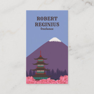stijlreis voor Japan met de berg Fuji Visitekaartje