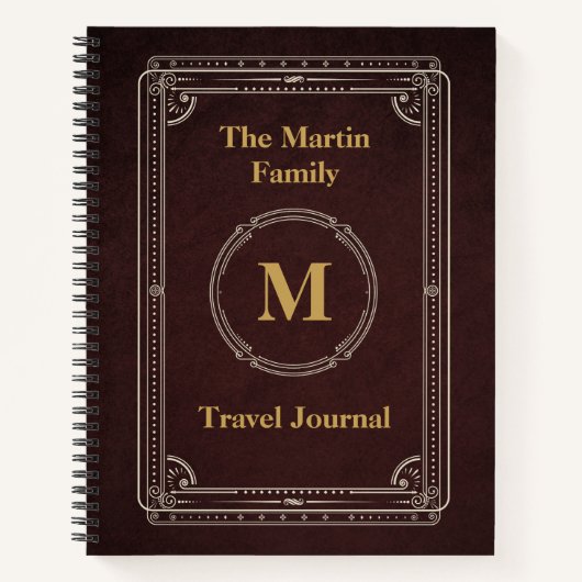 stijlreisblad notitieboek (Voorkant)