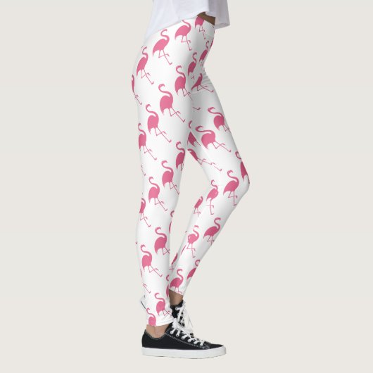 Stijlroze flamingos leggings (Rechts)